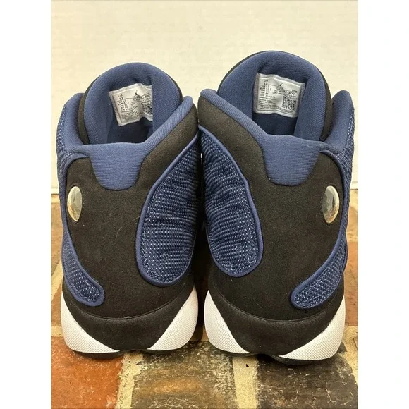 Jordan 13 Brave Blue US 13 Used No Box DJ5982-400 Great Shape (T47) - Picture 5 of 8